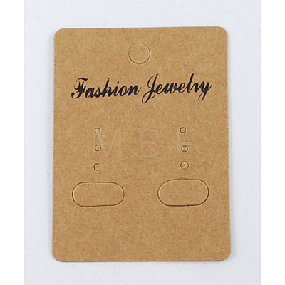 Paper Earring Display Card BCOF-S001-1