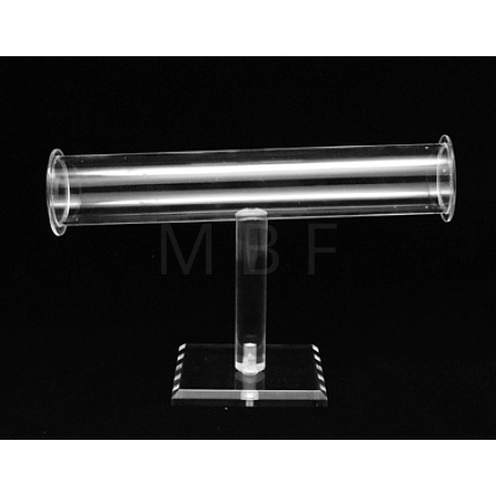 Organic Glass T Bar Bracelet Display Stand BDIS-H008-1-1
