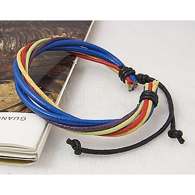 Multi-strand Bracelets BJEW-H318-M-1