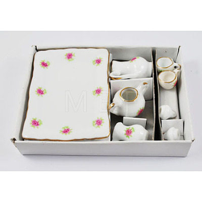 Handmade Porcelain Tea Set Decoration CFT003Y-1