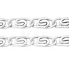 Silver Color Plated Lumachina Iron Chains CHM003Y-S-1