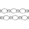 Iron Handmade Chains Figaro Chains Mother-Son Chains CHSM026Y-N-1