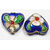 Handmade Cloisonne Beads CLB052Y-10-1