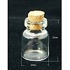 Glass Jar Bead Containers CON-Q007-1