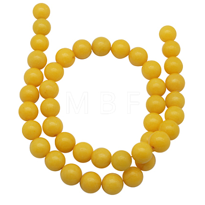 Natural Mashan Jade Beads Strands DJAD-8D-07-1