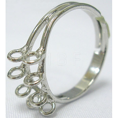 Adjustable Brass Ring Shanks EC155-1