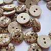 Carved 2-hole Basic Sewing Buttonr. NNA0YXC-1