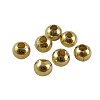 Brass Smooth Round Beads EC400-1G-1