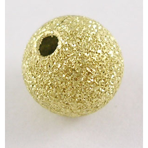 Brass Textured Beads EC226-NFG-1