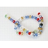 Electroplate Glass Beads Strand EGLA-D008-27-2