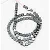 Non-Magnetic Synthetic Hematite Beads Strands G-D015-6-2