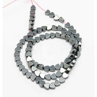 Non-Magnetic Synthetic Hematite Beads Strands G-D015-6-1