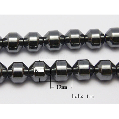 Non-Magnetic Synthetic Hematite Beads Strands G-Q287-1-1