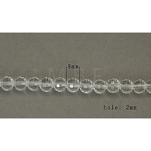 Imitation Crystal Glass Beads GLAA-D026-1-1