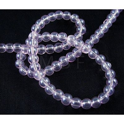 Glass Beads Strands GR4mm29Y-B-1