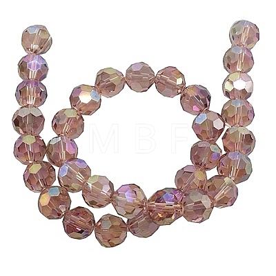 Glass Beads Strands GS068-02-1