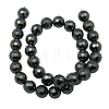 Non-Magnetic Synthetic Hematite Beads Strands HEMA-14D-3-2