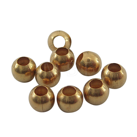 Brass Finding Beads J0K2G-1