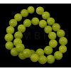 Natural Jade Beads Strands JBR6mm-12-2