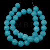 Natural Yellow Jade Beads Strands JBR6mm-5-2