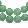 Natural White Jade Beads Strands JBS011-4mm-2