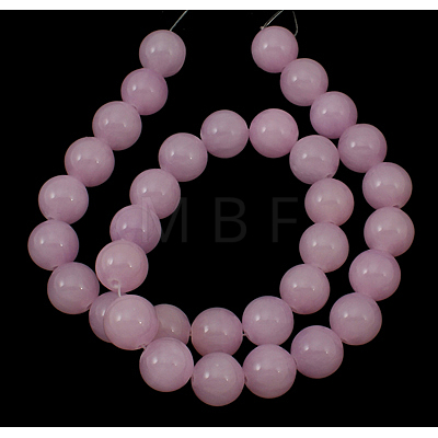 Natural Jade Beads Strands JBR12mm-1