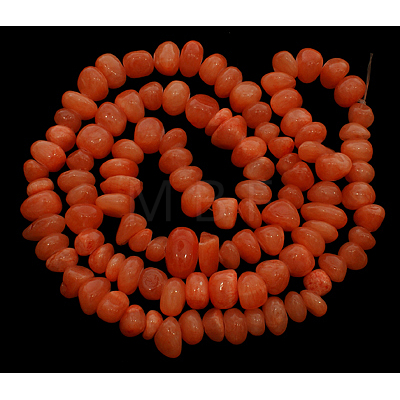 Natural Yellow Jade Beads Strands JBS001-34-1