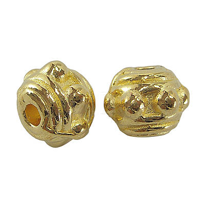 Tibetan Style Alloy Spacer Beads LF1017Y-G-1
