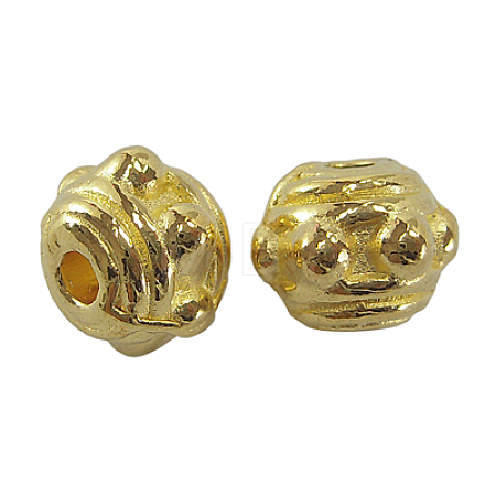 Tibetan Style Alloy Spacer Beads LF1017Y-G-1