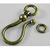 Tibetan Style S Hook Clasps MLF5091Y-1