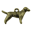 Tibetan Style Alloy Puppy Pendants MLF9881Y-NF-1