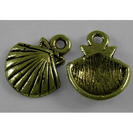 Tibetan Style Alloy Charms MLF0412Y-NF-1