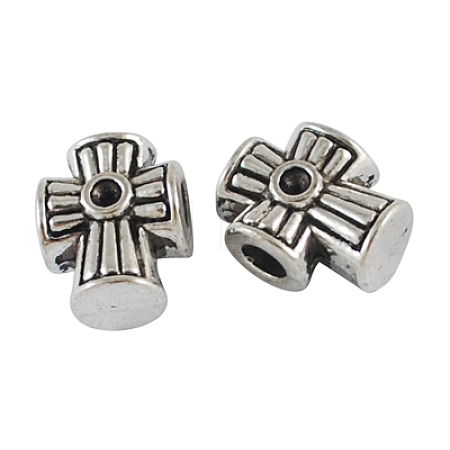 Alloy European Beads MPDL-6684-AS-R-1