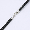 Leather Necklaces Making NJEW-G015-1-2