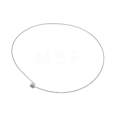 Brass Necklace Making NJEW-H081-S-1