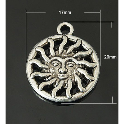 Alloy Pendants PALLOY-DA11-3289-AS-LF-1