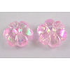 Transparent Acrylic Beads PL538-10-1