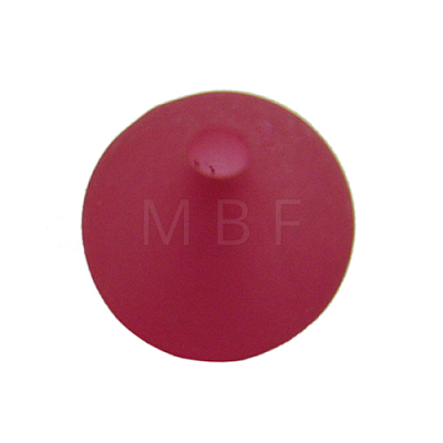 Round Transparent Acrylic Beads PL705-3-1