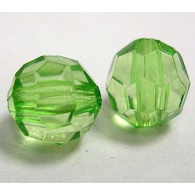 Transparent Acrylic Beads DB6mmC19-1