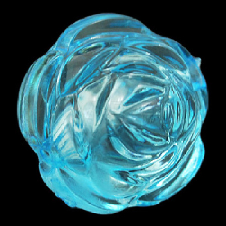 Transparent Acrylic Beads PL713Y-3-1