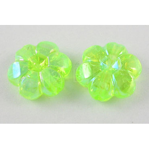 Transparent Acrylic Beads PL538-35-1