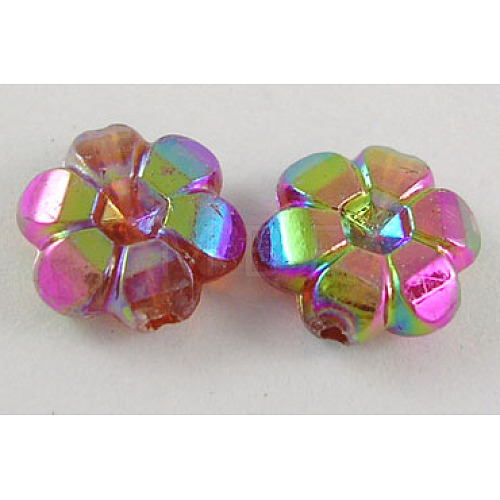 Transparent Acrylic Beads PL538-38-1