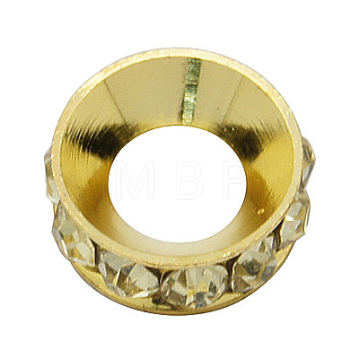 Grade A Brass Rhinestone Beads RB-H062-18-1