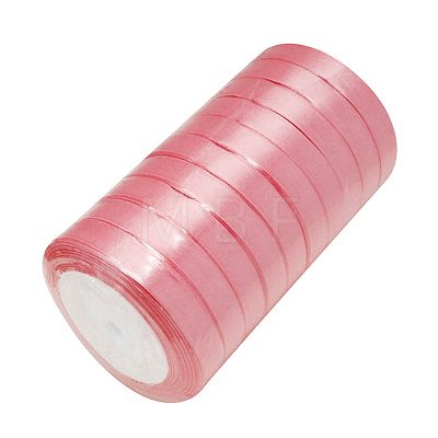 Breast Cancer Pink Awareness Ribbon Making Materials Single Face Satin Ribbon RC20mmY082-1
