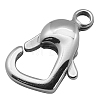304 Stainless Steel Lobster Claw Clasps STAS-H002-1