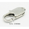 304 Stainless Steel Lobster Claw Clasps STAS-Q046-3-2