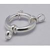 925 Sterling Silver Large Spring Rings Clasps STER-A007-13E-2