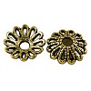 Tibetan Style Fancy Bead Caps TIBE-LF1413YKG-AG-LF-1