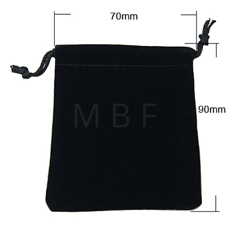 Rectangle Velvet Pouches TP-A001-7x9cm-2-1