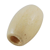 Dyed Barrel Natural Wood Beads WOOD-S619-1-LF-1